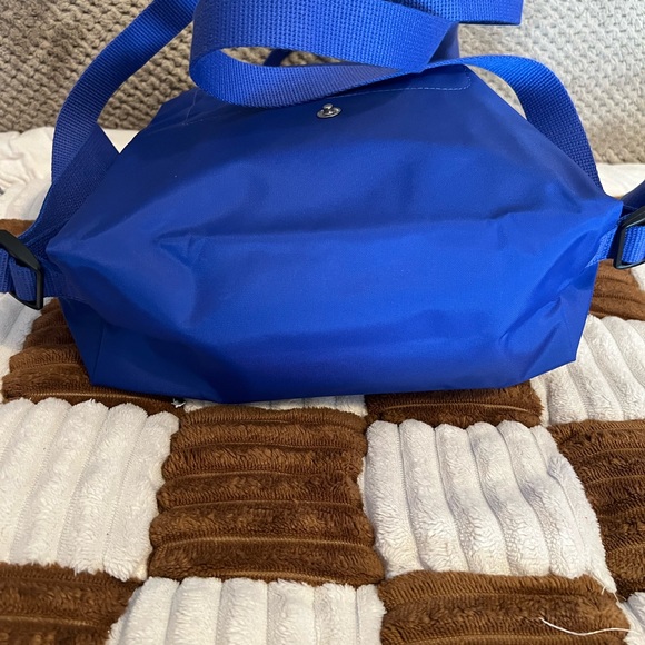 Longchamp Le Pliage Club Nylon Backpack in Cobalt Blue NWOTS! - Picture 5 of 10